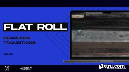 Videohive Flat Roll Transitions Vol. 03 47616907