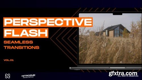 Videohive Perspective Flash Transitions Vol. 01 47616993