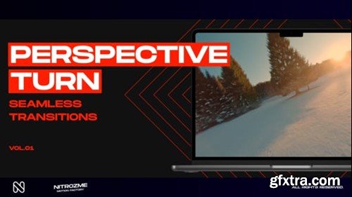 Videohive Perspective Turn Transitions Vol. 01 47617055