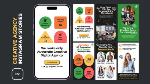 Videohive - Creative Agency Instagram Stories MOGRT - 47564527 - 47564527