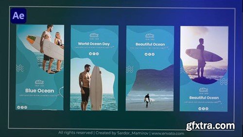 Videohive Ocean Instagram Story 47562026