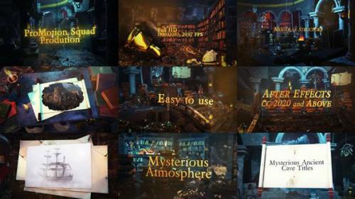 Videohive - Mysterious Ancient Cave Titles - 47564959 - 47564959