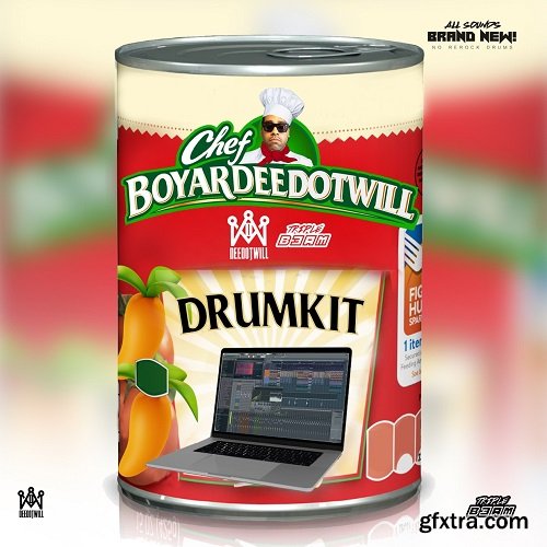 Deedotwill Chef Boyardeedotwill Drum Kit