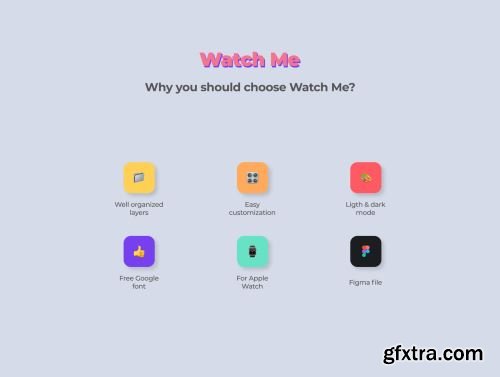Watch Me | Watch UI Kit Ui8.net
