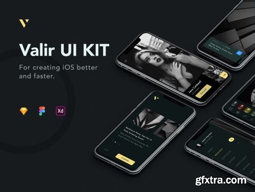 Valir Mobile UI KIT Ui8.net