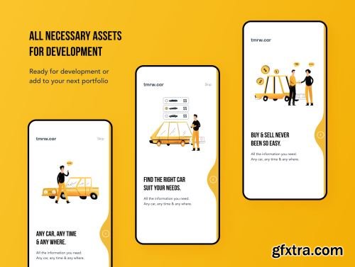 tmrw.car - Car Marketplace UI Kit Ui8.net