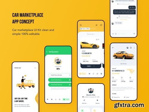 tmrw.car - Car Marketplace UI Kit Ui8.net
