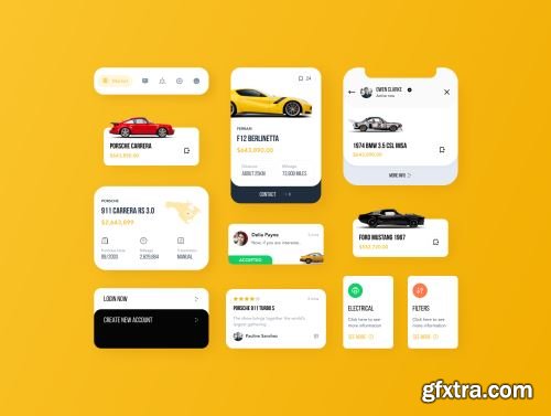 tmrw.car - Car Marketplace UI Kit Ui8.net