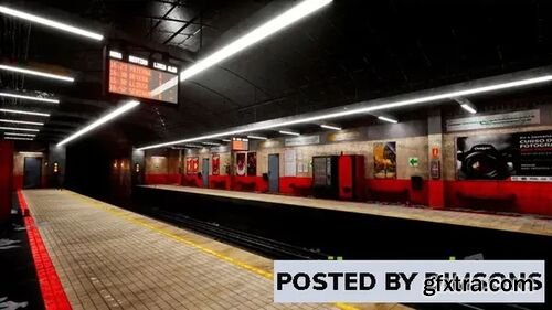 Metro Station Modular Pack v4.24-4.27, 5.0-5.1