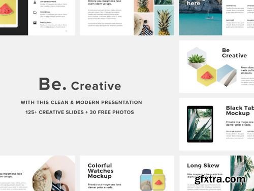 BE - Keynote Template +30 Photos Bonus Ui8.net