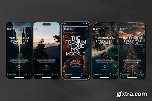 Instagram Stories Mockup VBUTBEN