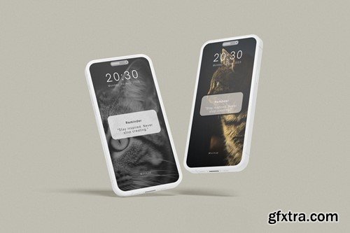 iPhone 14 Pro Clay Mockup 7DKNAJV