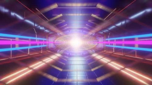 Videohive - futuristic 3d render background, cinematic rhythmic loop - 47574846 - 47574846