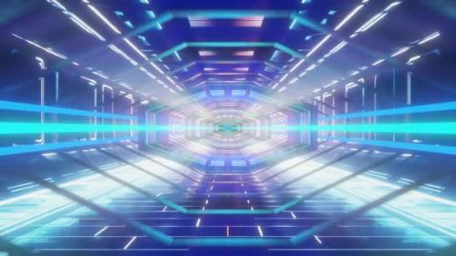 Videohive - futuristic 3d render background, cinematic rhythmic loop - 47574863 - 47574863