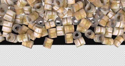 Videohive - 3D Ruble Bills Transitions - 47576123 - 47576123