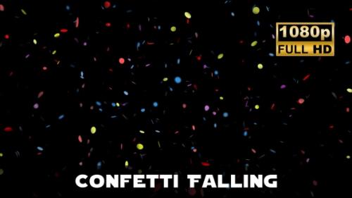 Videohive - Confetti Falling - 47576532 - 47576532