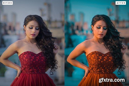 Cinematic Orange & Teal Look Lightroom Presets RYELHPE