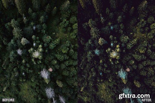 50 Aerial & Drone Photography Lightroom Presets BNZ6LGR