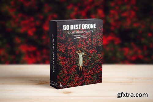 50 Aerial & Drone Photography Lightroom Presets BNZ6LGR