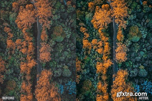 50 Aerial & Drone Photography Lightroom Presets BNZ6LGR