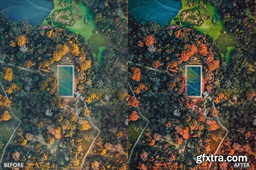 50 Aerial & Drone Photography Lightroom Presets BNZ6LGR