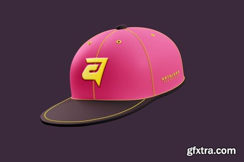 Custom Cap Mockup GYX7C6A