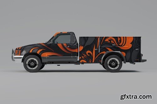 Vinyl Wrap Car Mockup EXCFBD4