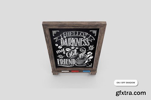 Chalk Board Mockup D4PTAV5