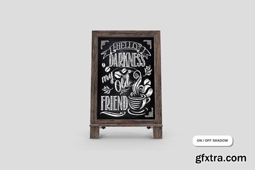 Chalk Board Mockup D4PTAV5