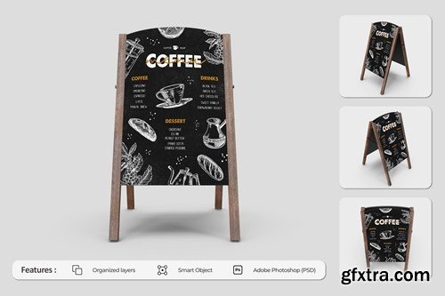 Menu Board Mockup 92VHLGM