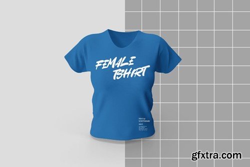 Female Tshirt Mockup JBLXP4R