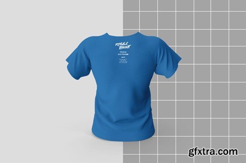 Female Tshirt Mockup JBLXP4R