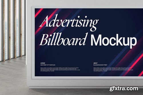 Advertising Billboard Mockup R7JWPGJ