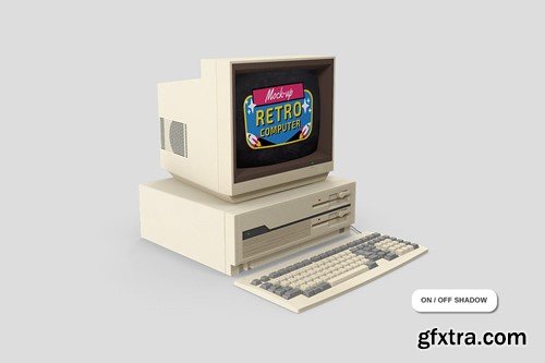 Retro Computer Mockup B927HJC