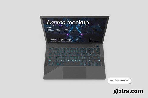 Generic Laptop Mockup TKZ6U7N