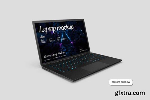 Generic Laptop Mockup TKZ6U7N