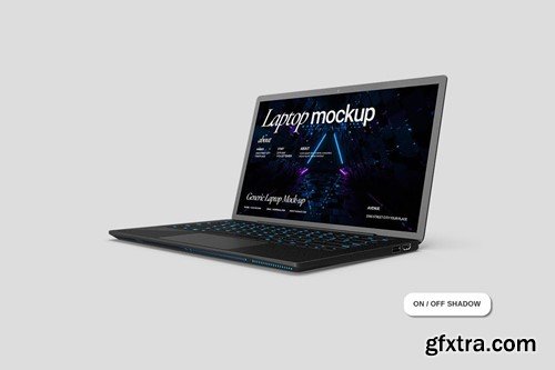 Generic Laptop Mockup TKZ6U7N