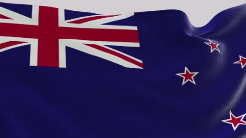 Videohive - New Zealand Fabric Flag - 47577568 - 47577568