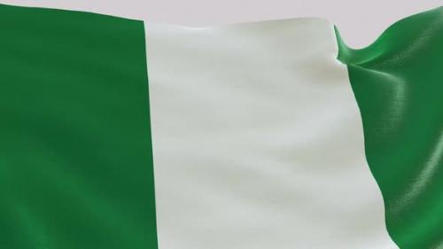 Videohive - Nigeria Fabric Flag - 47577780 - 47577780