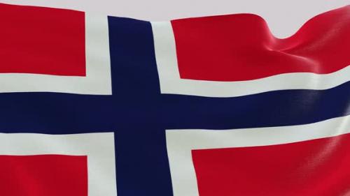 Videohive - Norway Fabric Flag - 47577782 - 47577782