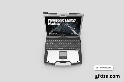 Panasonic Laptop Mockup 6D3V3N3