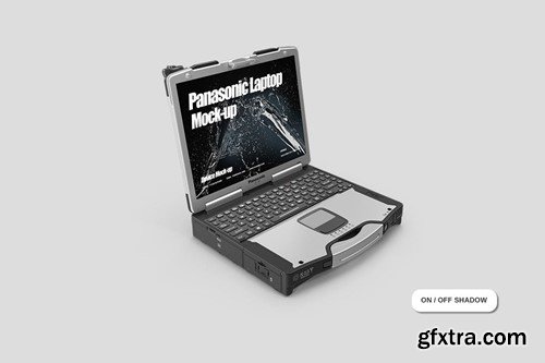 Panasonic Laptop Mockup 6D3V3N3