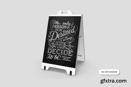 The Chalk Board Mockup HDT8UTX