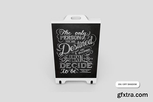 The Chalk Board Mockup HDT8UTX