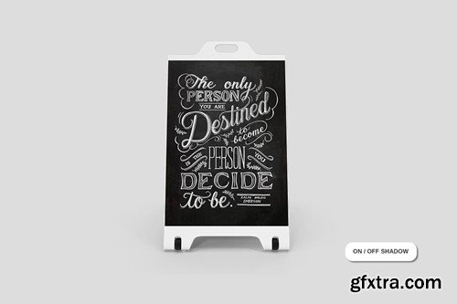 The Chalk Board Mockup HDT8UTX