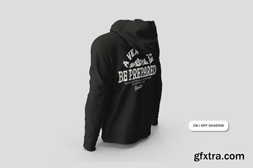 Male Standard Hoodie Mockup 2L2BBZD