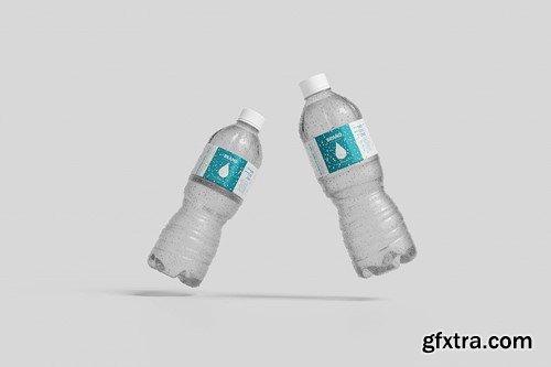 Mineral Water Bottle Mockup YUQXRSM