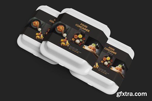 Food Container Mockup KAWXUEK