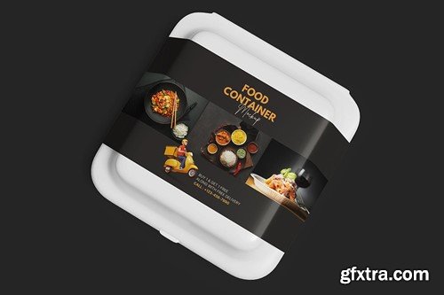 Food Container Mockup KAWXUEK