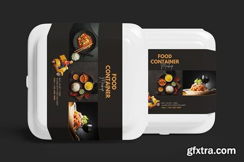 Food Container Mockup KAWXUEK